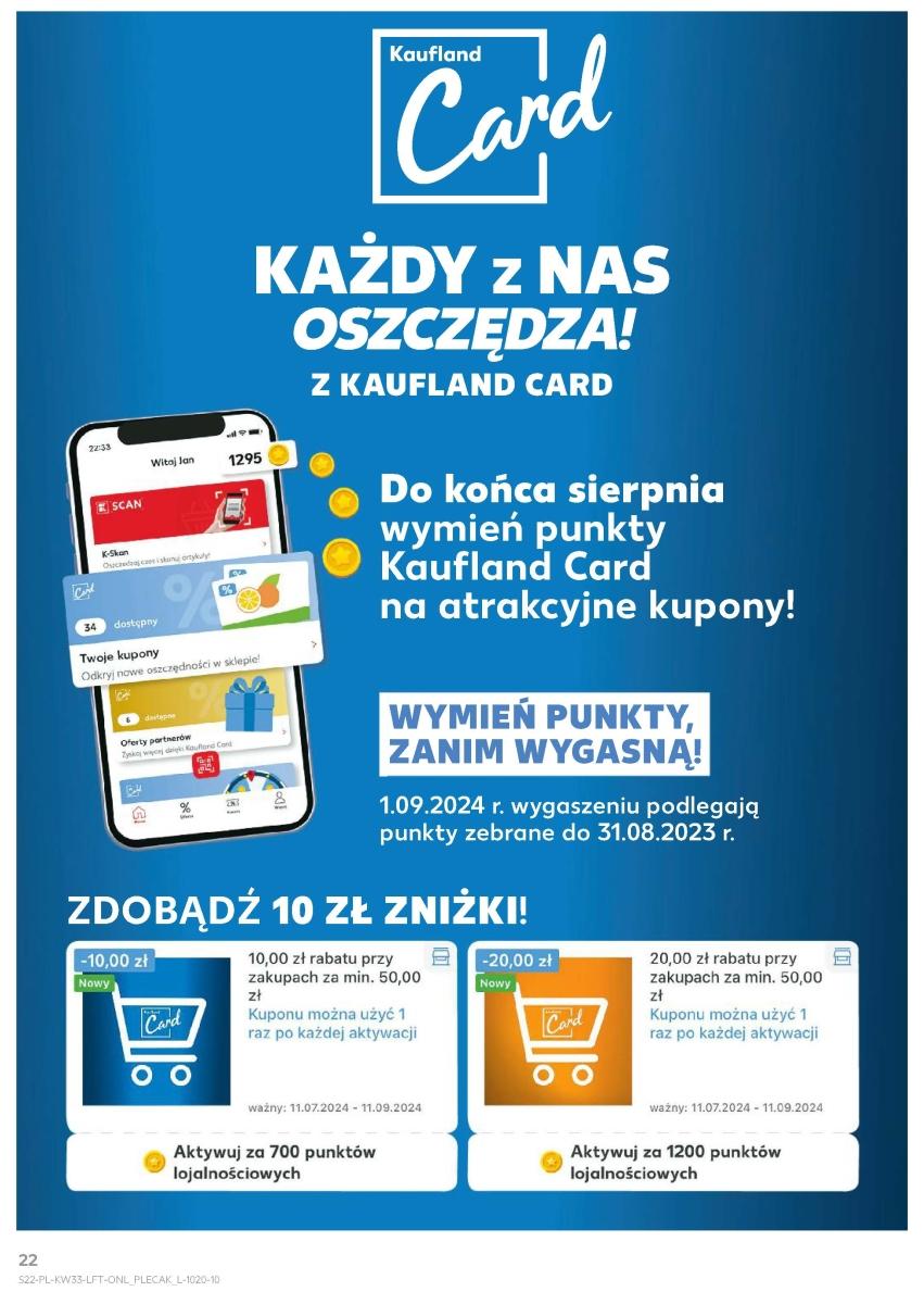 Gazetka promocyjna Kaufland do 21/08/2024 str.22