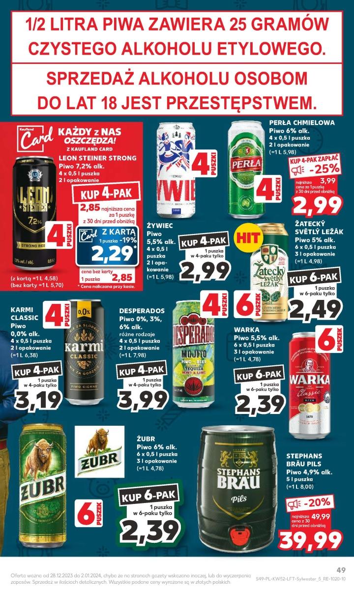 Gazetka promocyjna Kaufland do 02/01/2024 str.45