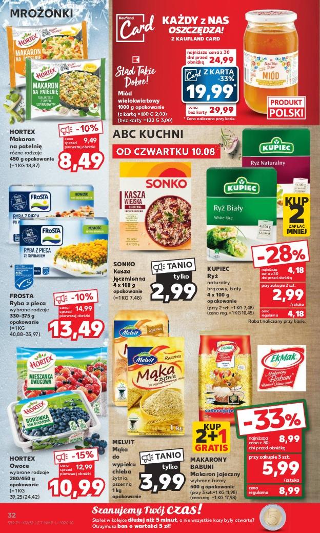 Gazetka promocyjna Kaufland do 16/08/2023 str.32