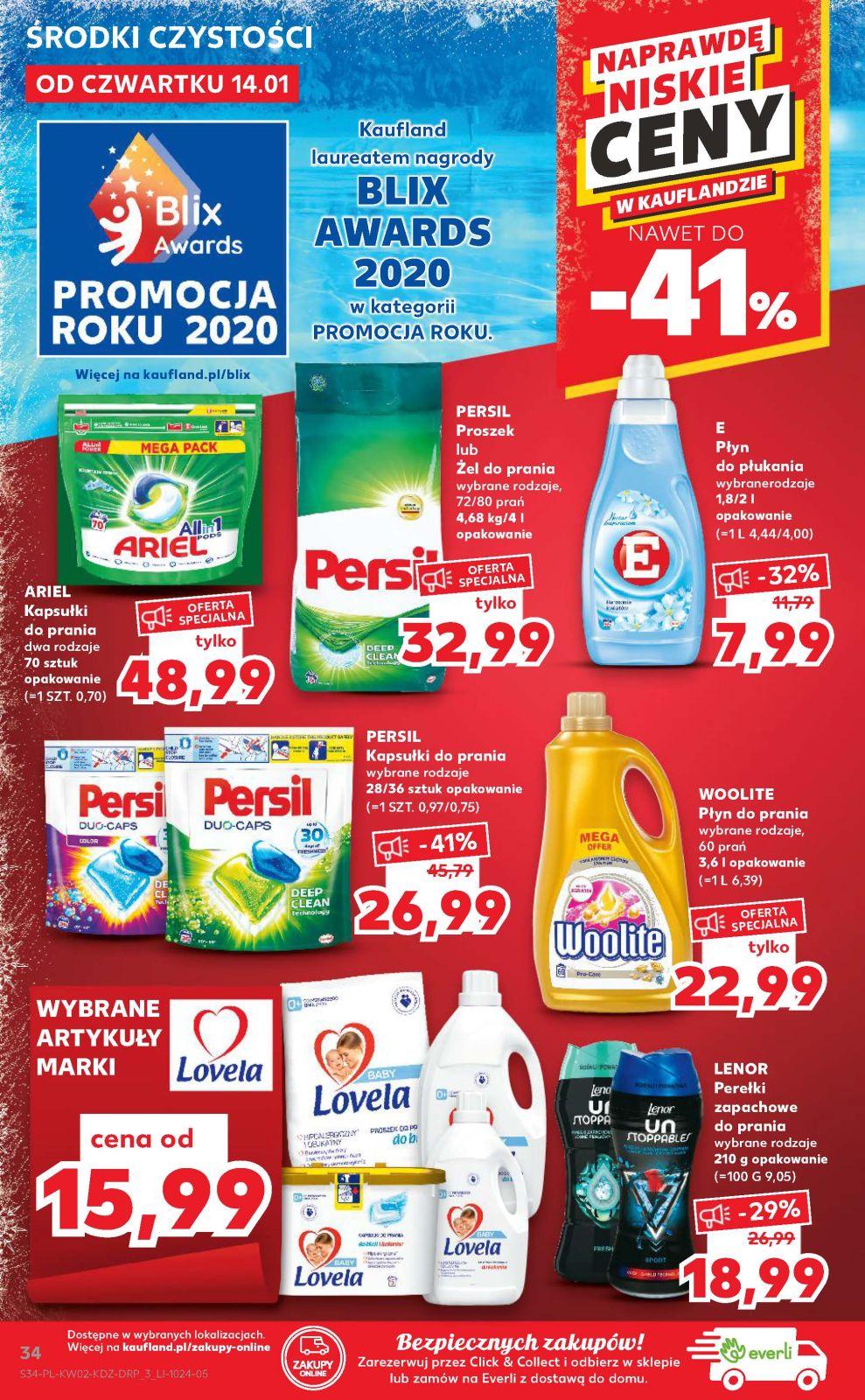 Gazetka promocyjna Kaufland do 20/01/2021 str.34