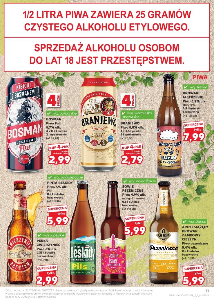 Gazetka promocyjna Kaufland do 30/07/2025 str.17