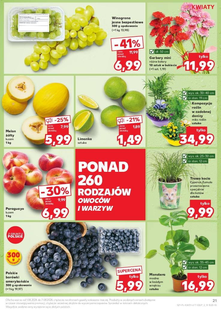 Gazetka promocyjna Kaufland do 07/08/2024 str.21