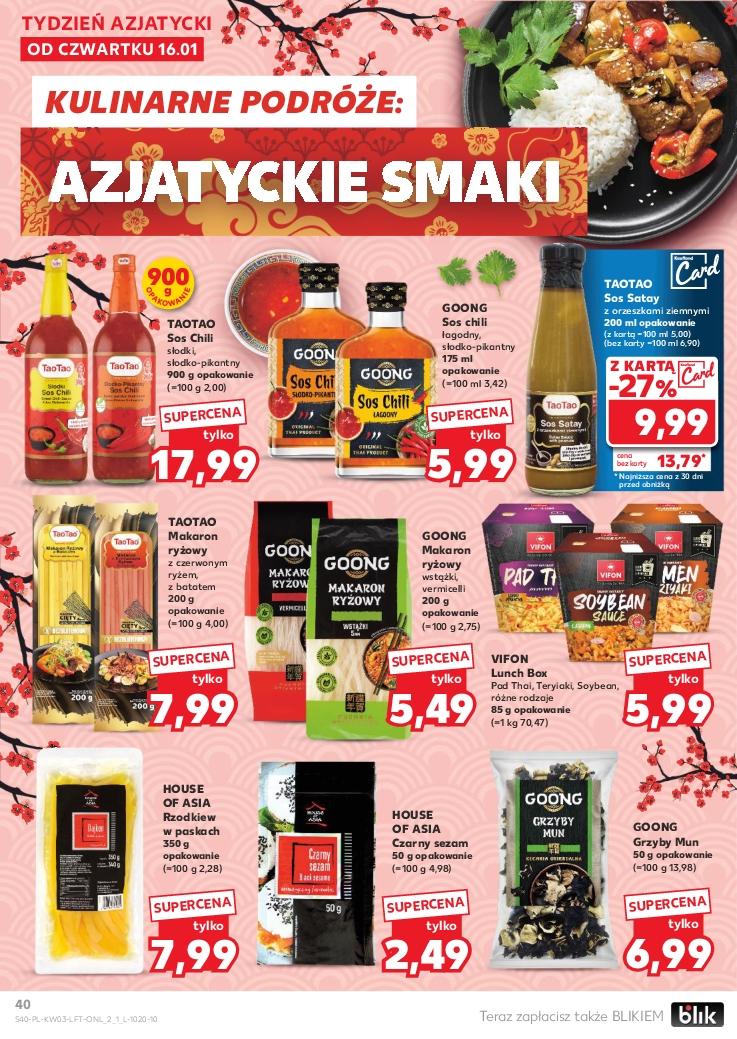 Gazetka promocyjna Kaufland do 22/01/2025 str.40