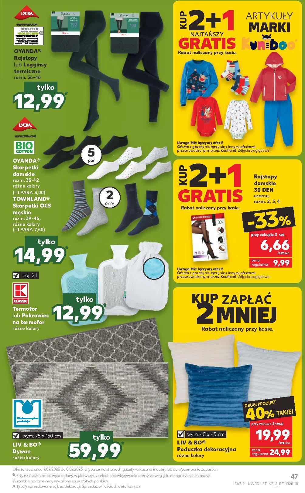 Gazetka promocyjna Kaufland do 08/02/2023 str.47