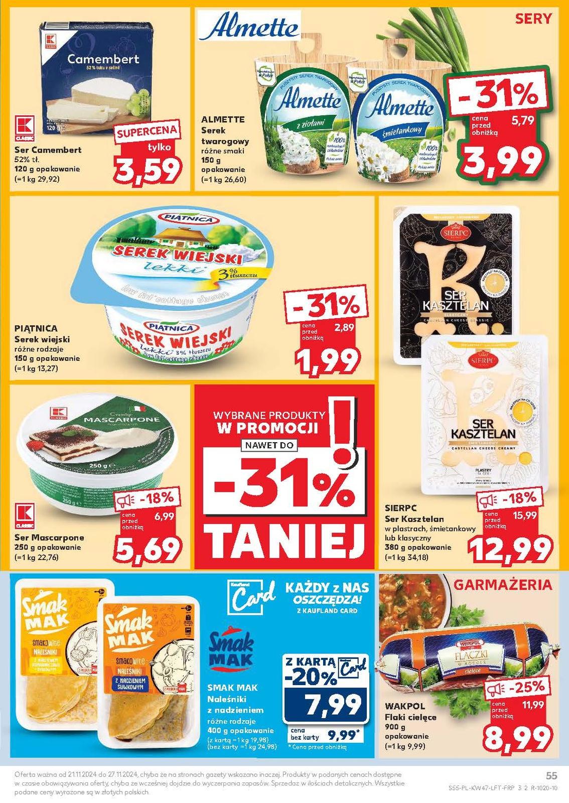 Gazetka promocyjna Kaufland do 27/11/2024 str.55