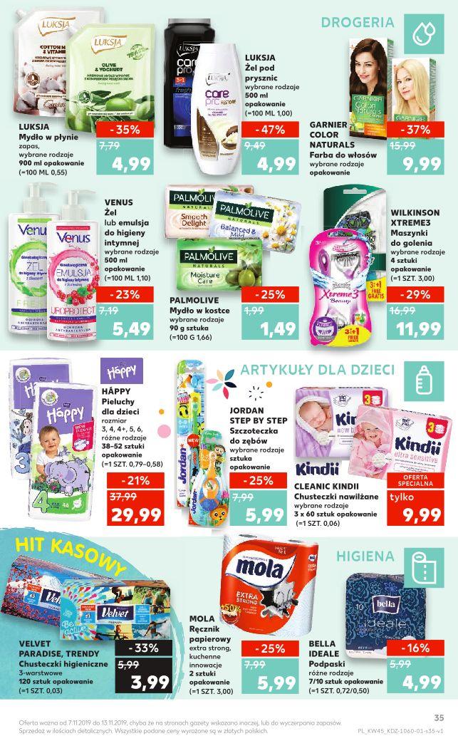 Gazetka promocyjna Kaufland do 13/11/2019 str.35