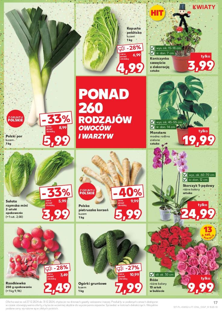 Gazetka promocyjna Kaufland do 31/12/2024 str.17