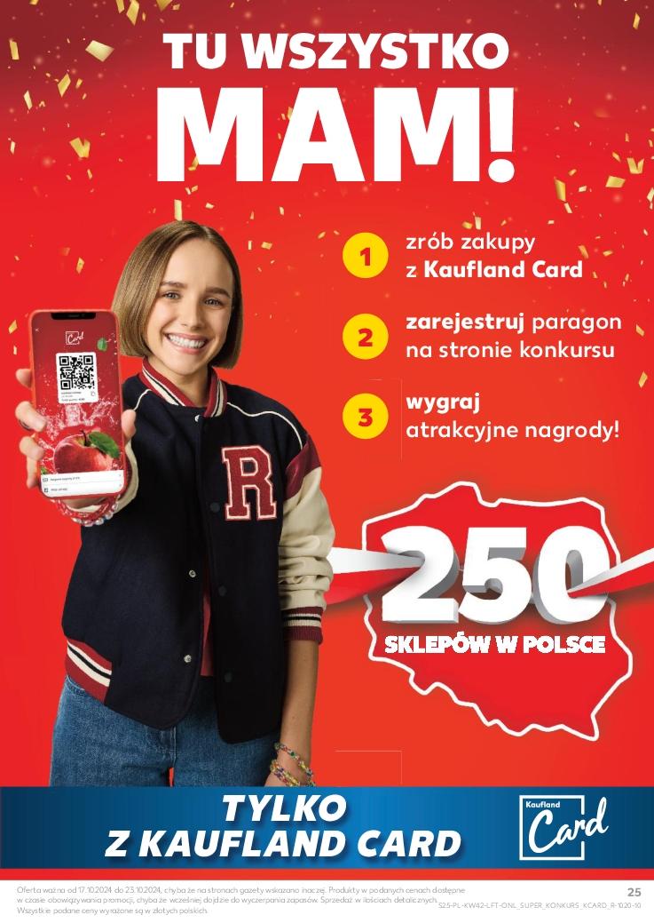 Gazetka promocyjna Kaufland do 23/10/2024 str.25