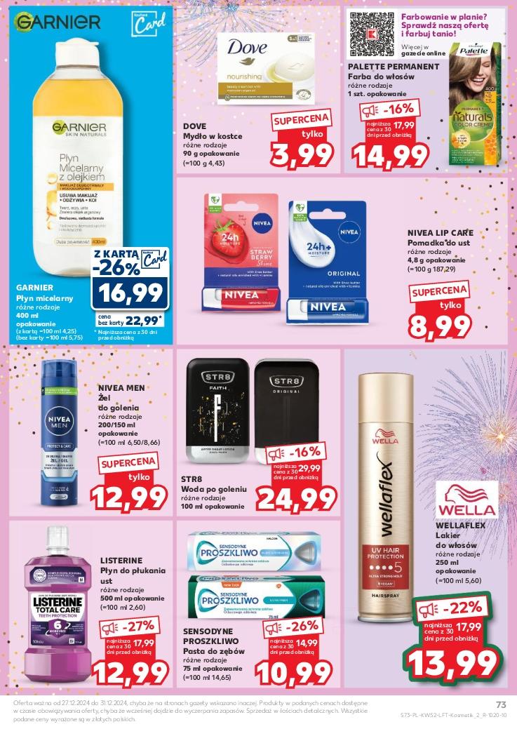 Gazetka promocyjna Kaufland do 31/12/2024 str.73