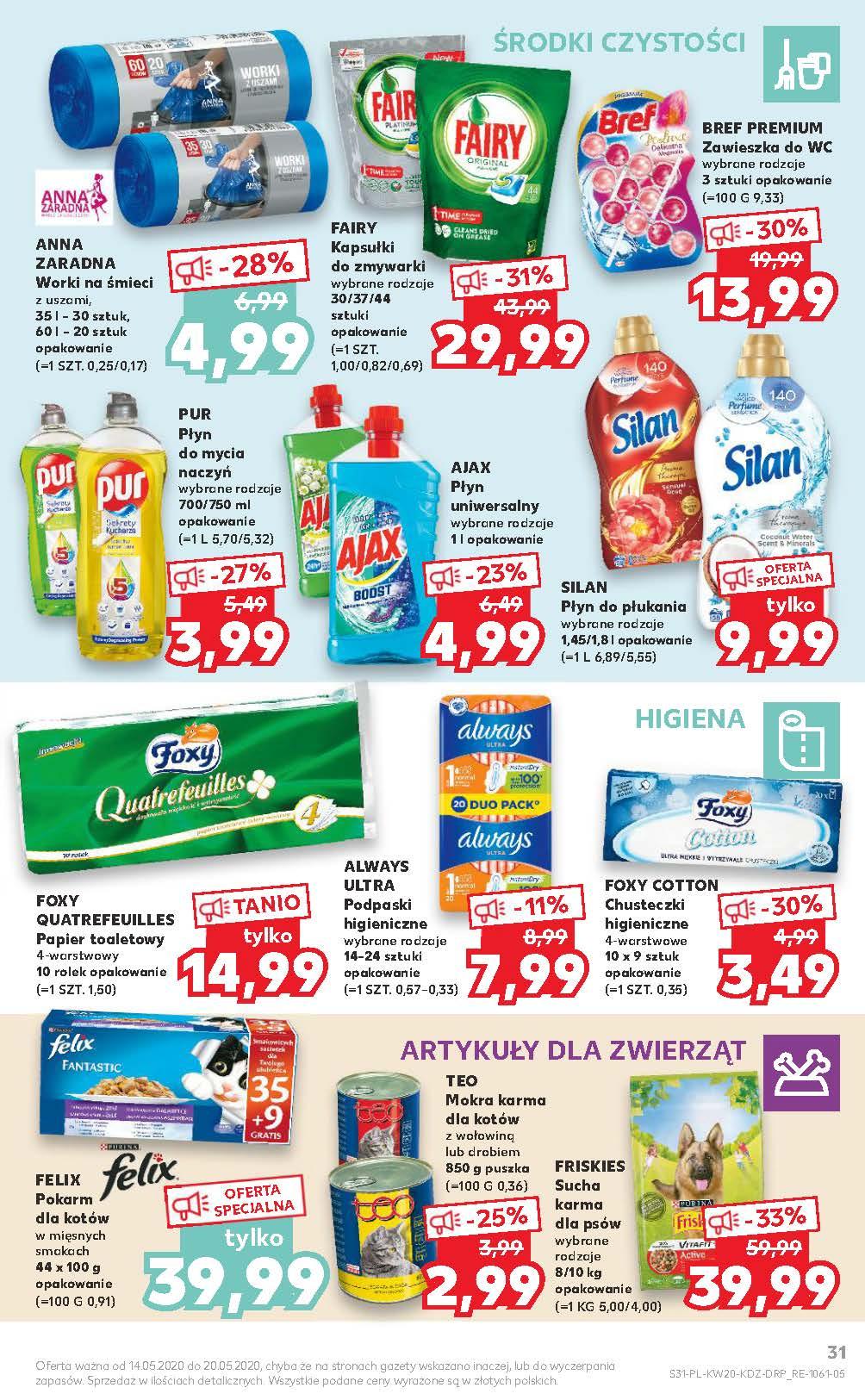 Gazetka promocyjna Kaufland do 20/05/2020 str.31