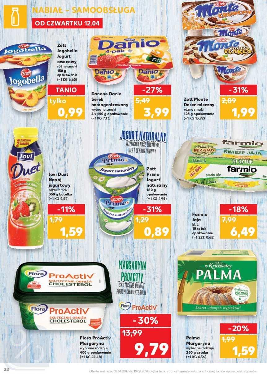 Gazetka promocyjna Kaufland do 18/04/2018 str.22