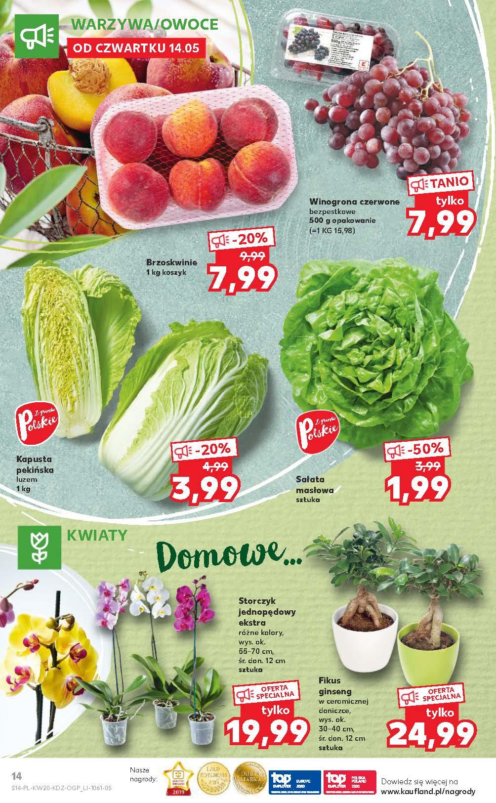 Gazetka promocyjna Kaufland do 20/05/2020 str.14