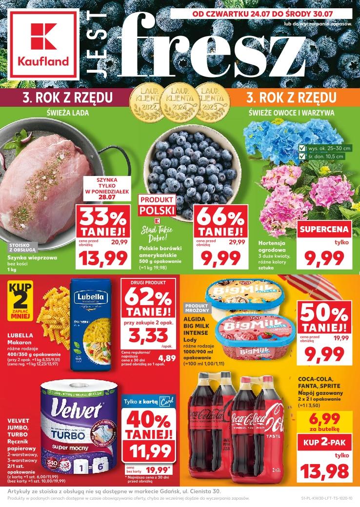 Gazetka promocyjna Kaufland do 30/07/2025 str.1