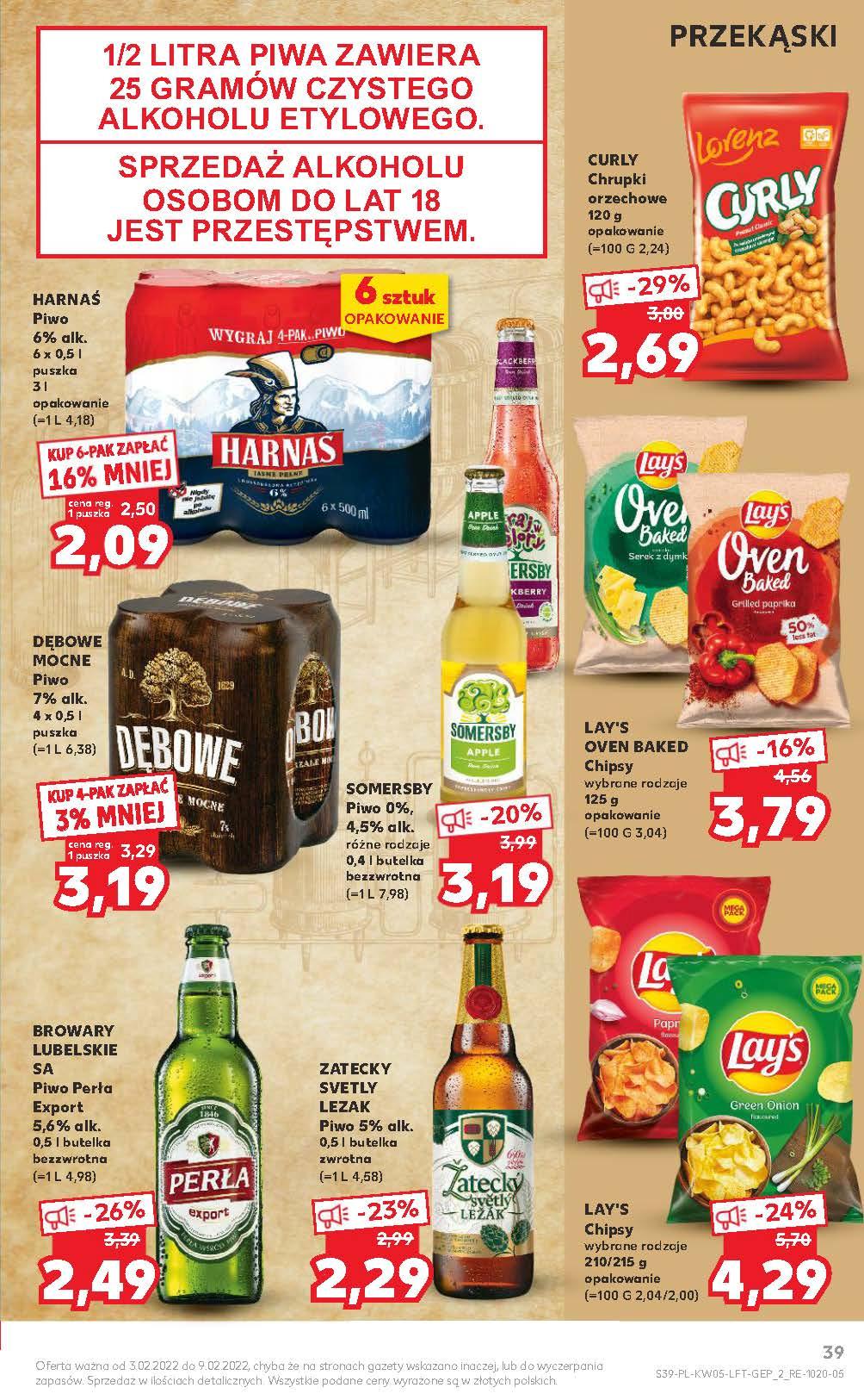 Gazetka promocyjna Kaufland do 09/02/2022 str.39