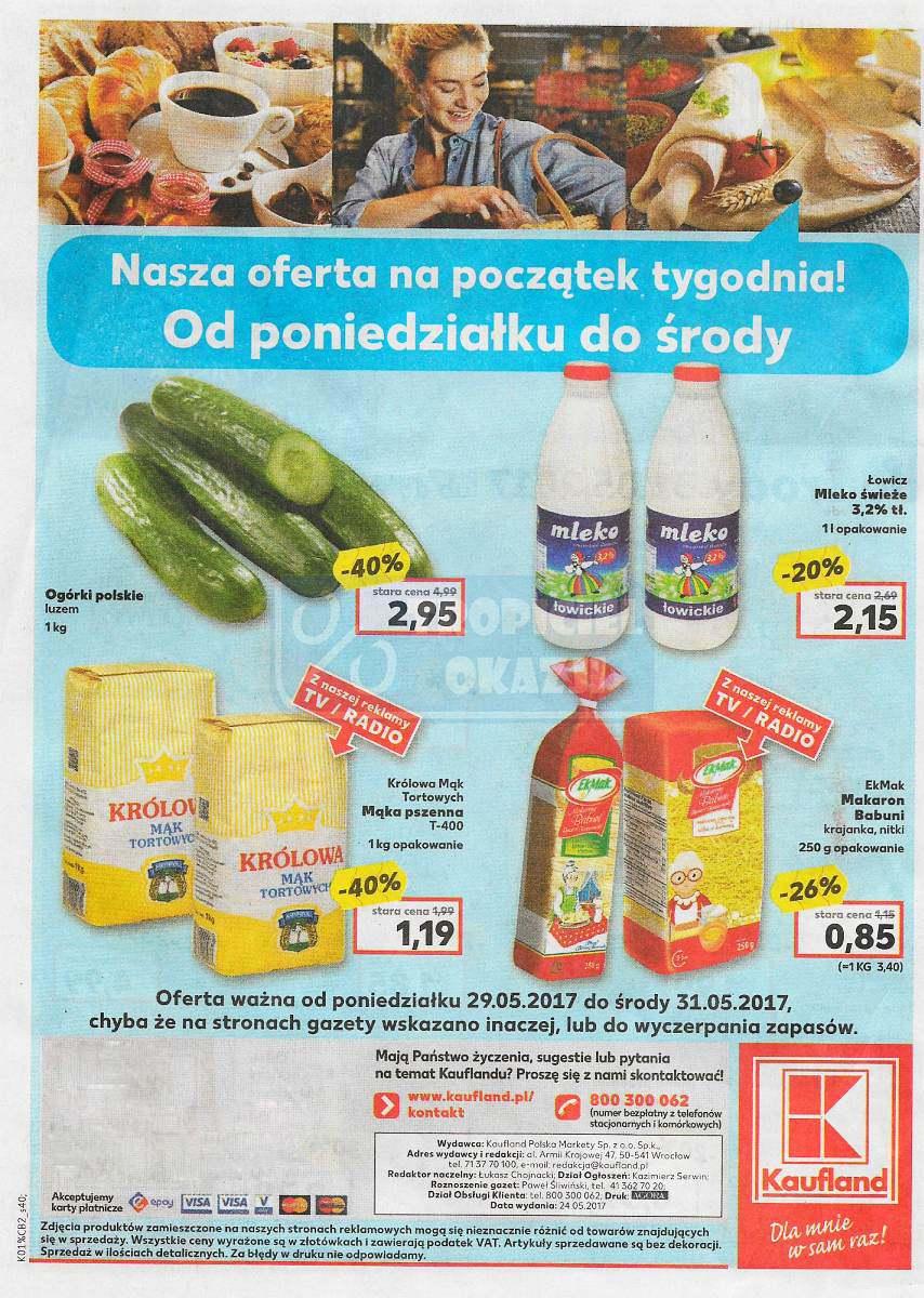 Gazetka promocyjna Kaufland do 31/05/2017 str.40