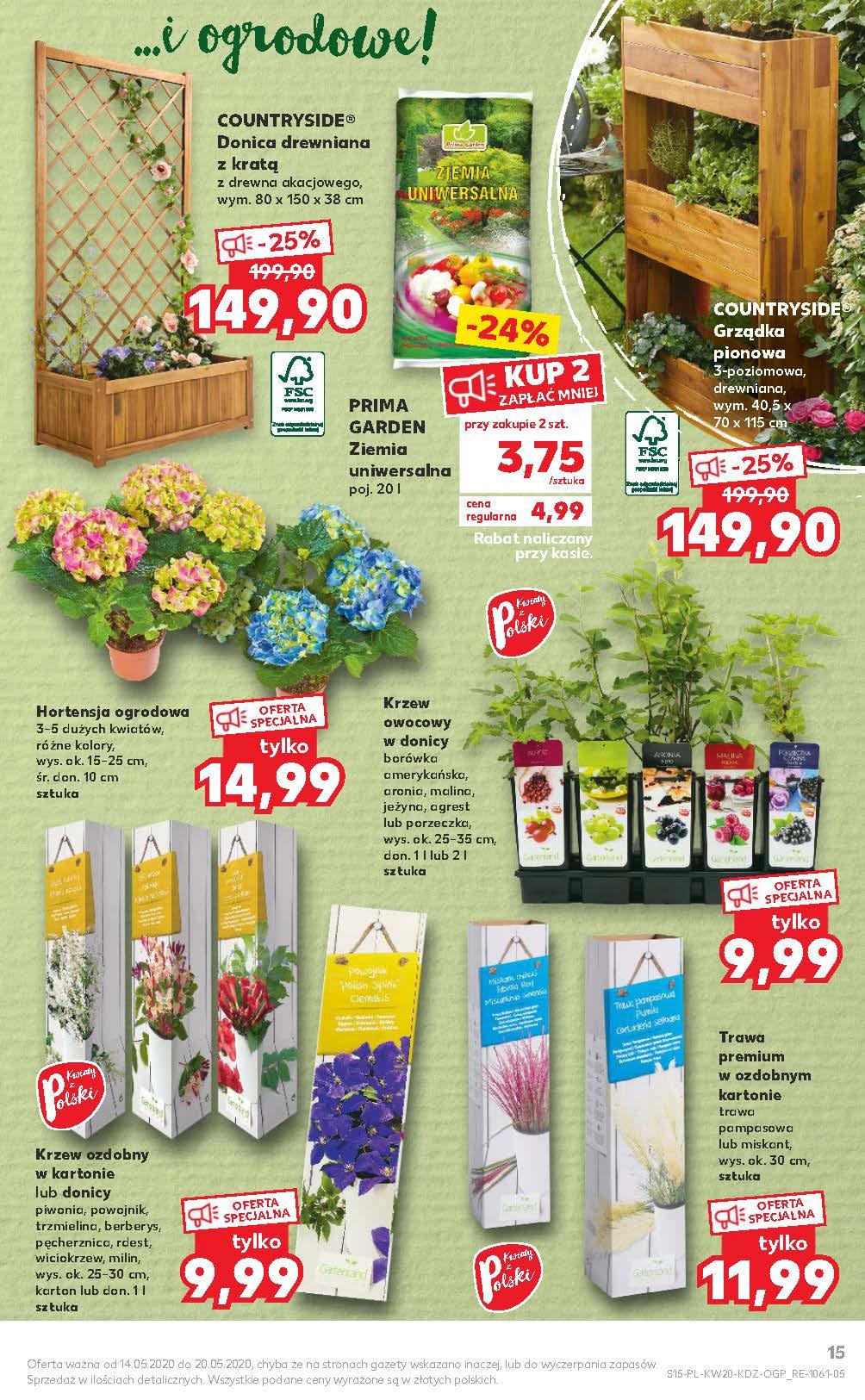 Gazetka promocyjna Kaufland do 20/05/2020 str.15