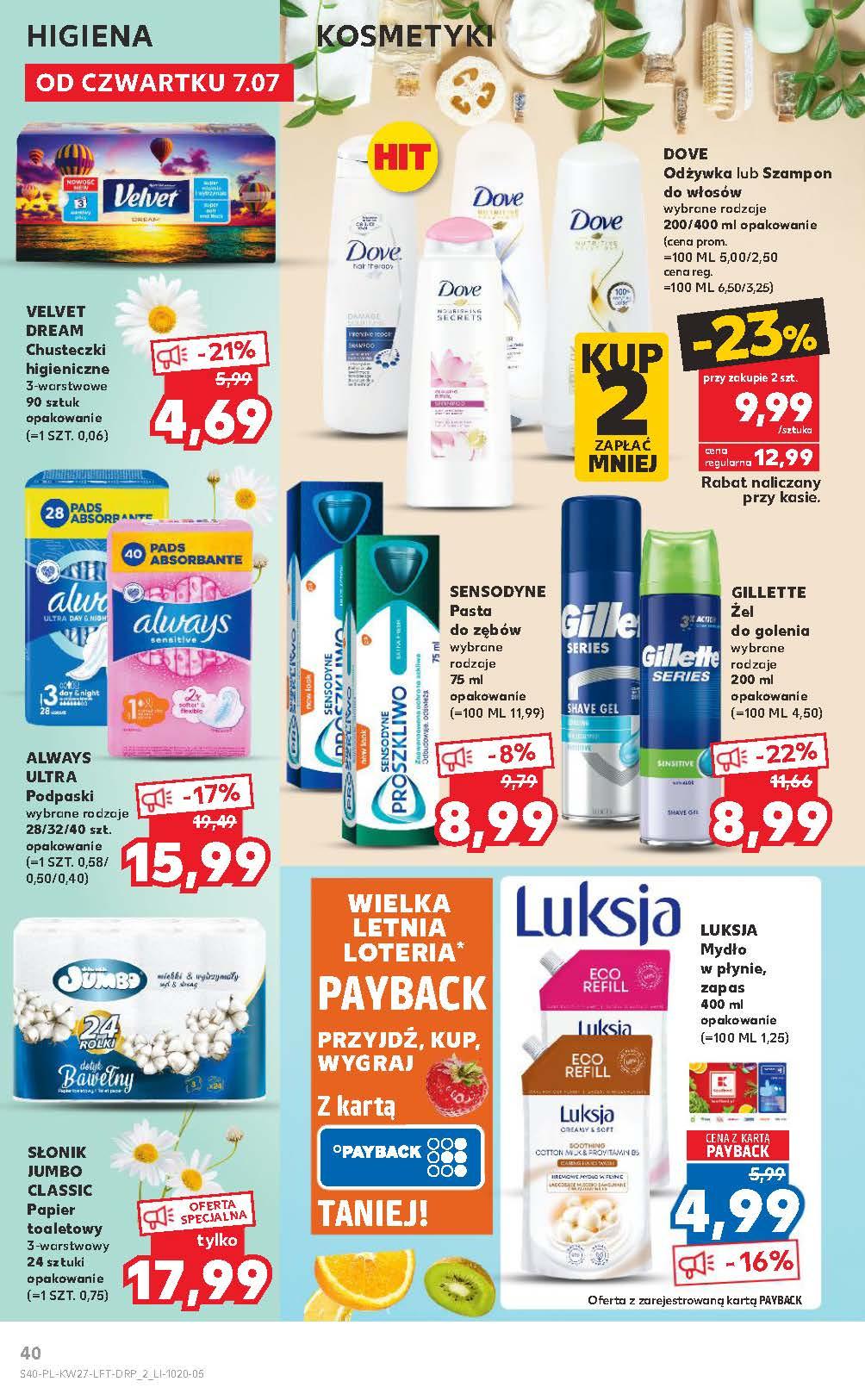 Gazetka promocyjna Kaufland do 13/07/2022 str.40