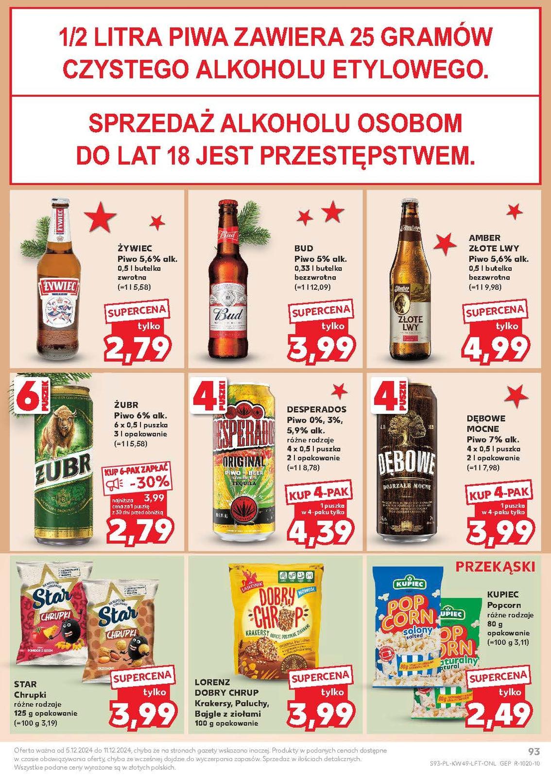 Gazetka promocyjna Kaufland do 11/12/2024 str.93