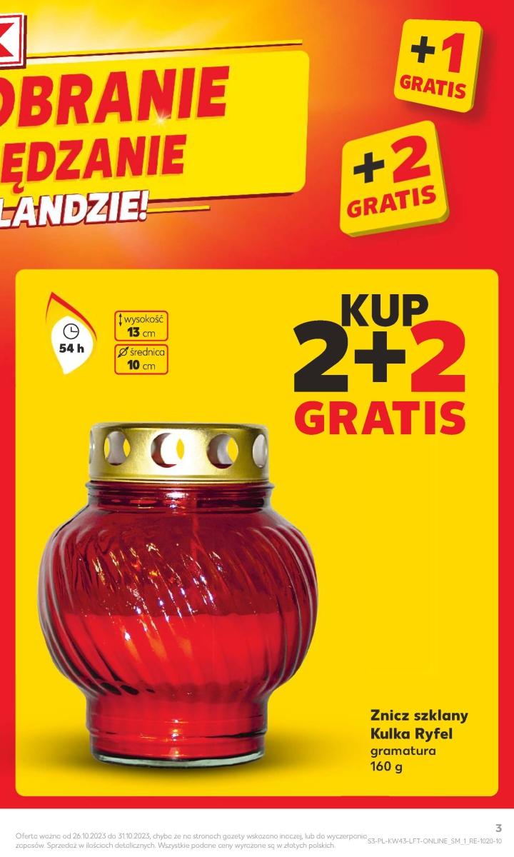 Gazetka promocyjna Kaufland do 31/10/2023 str.3