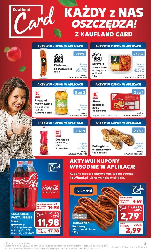 Gazetka promocyjna Kaufland do 14/06/2023 str.21