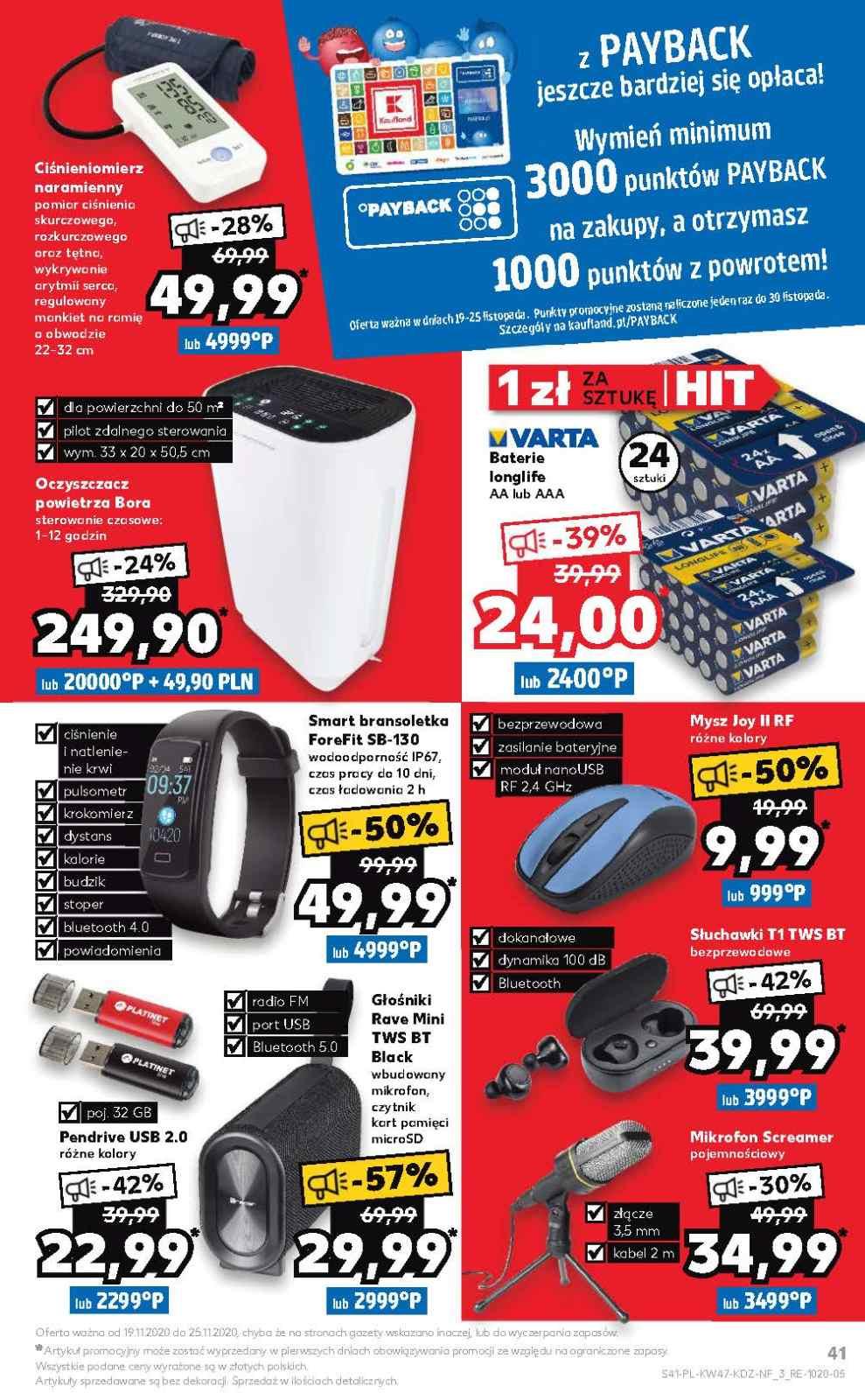 Gazetka promocyjna Kaufland do 25/11/2020 str.41