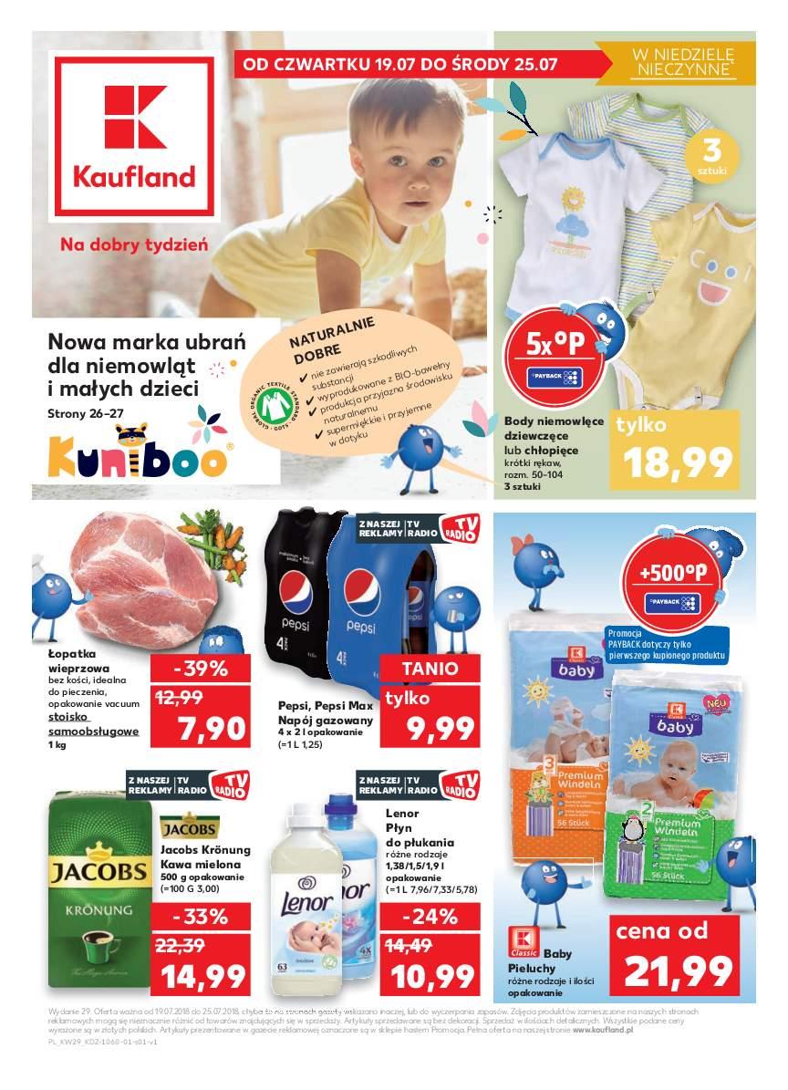 Gazetka promocyjna Kaufland do 25/07/2018 str.0