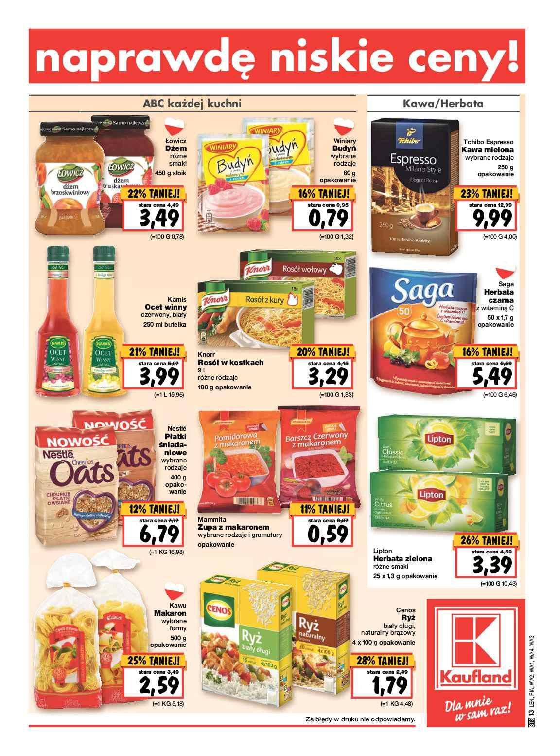 Gazetka promocyjna Kaufland do 27/01/2016 str.13