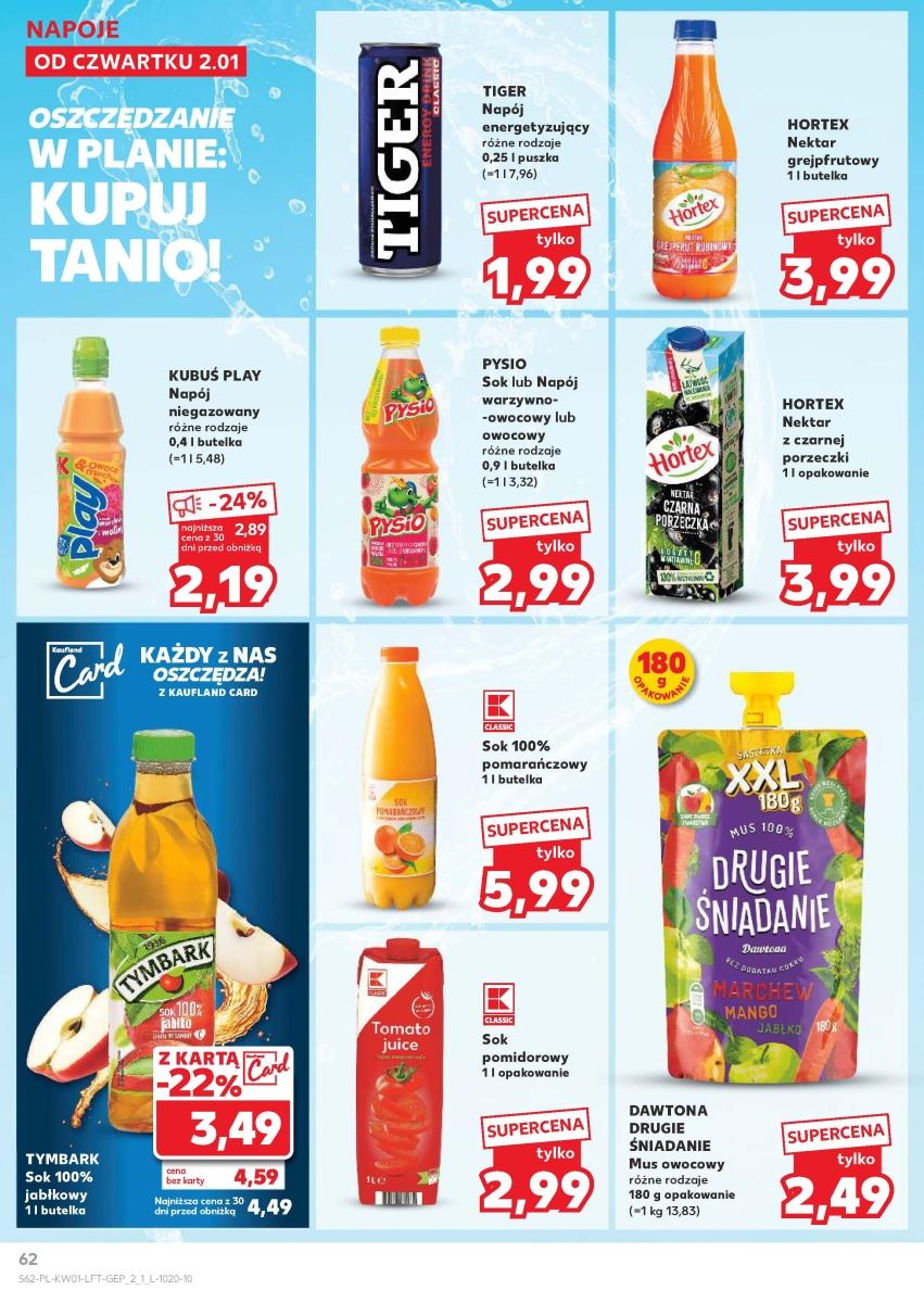 Gazetka promocyjna Kaufland do 08/01/2025 str.62