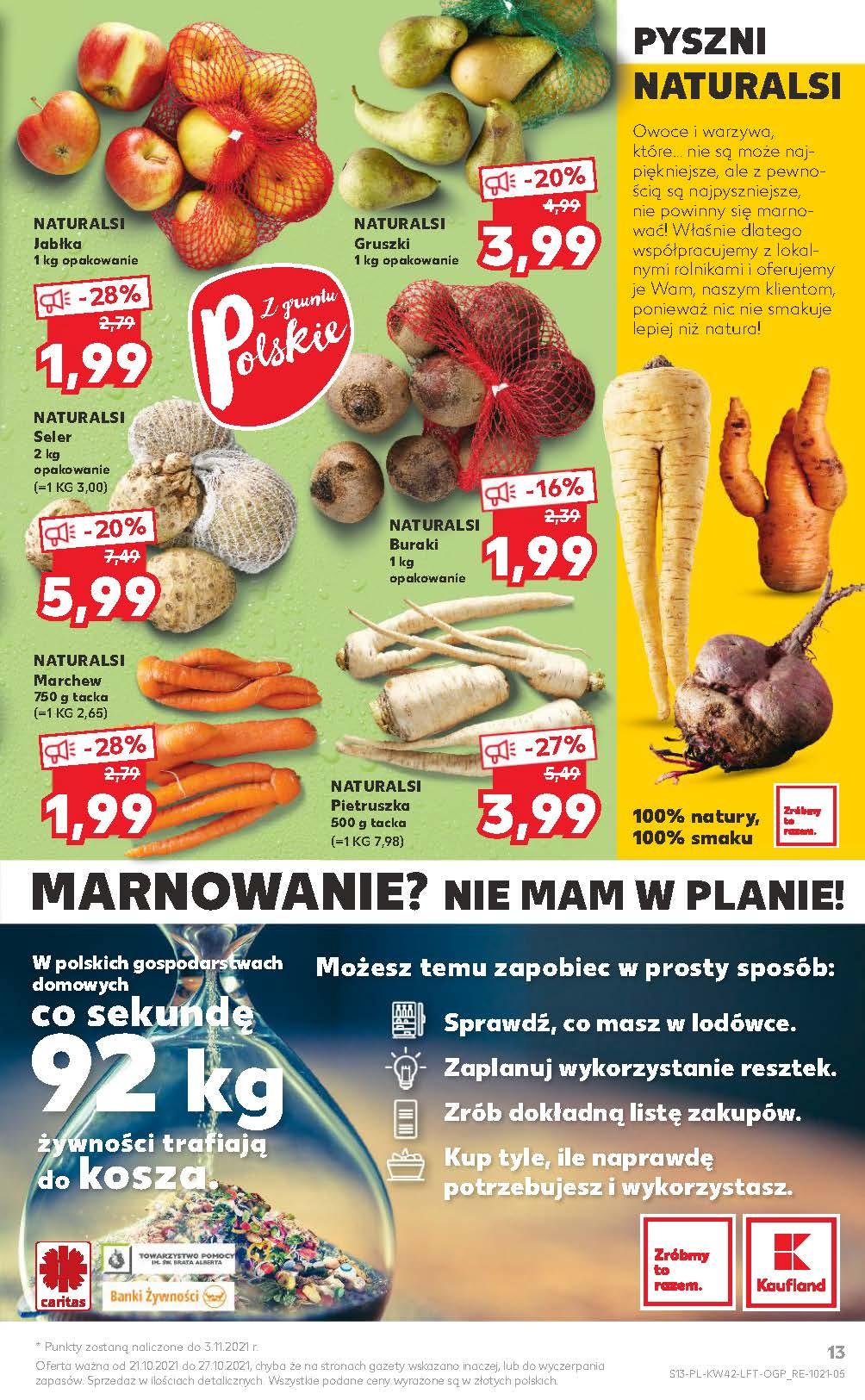 Gazetka promocyjna Kaufland do 27/10/2021 str.13