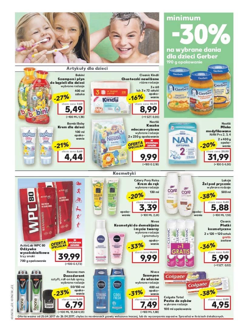 Gazetka promocyjna Kaufland do 26/04/2017 str.20