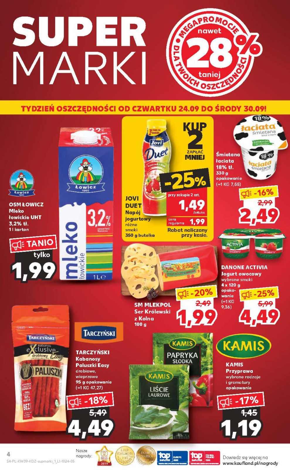 Gazetka promocyjna Kaufland do 30/09/2020 str.4