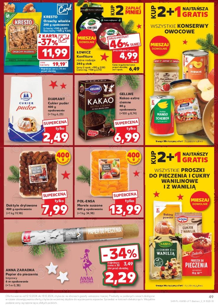 Gazetka promocyjna Kaufland do 18/12/2024 str.49