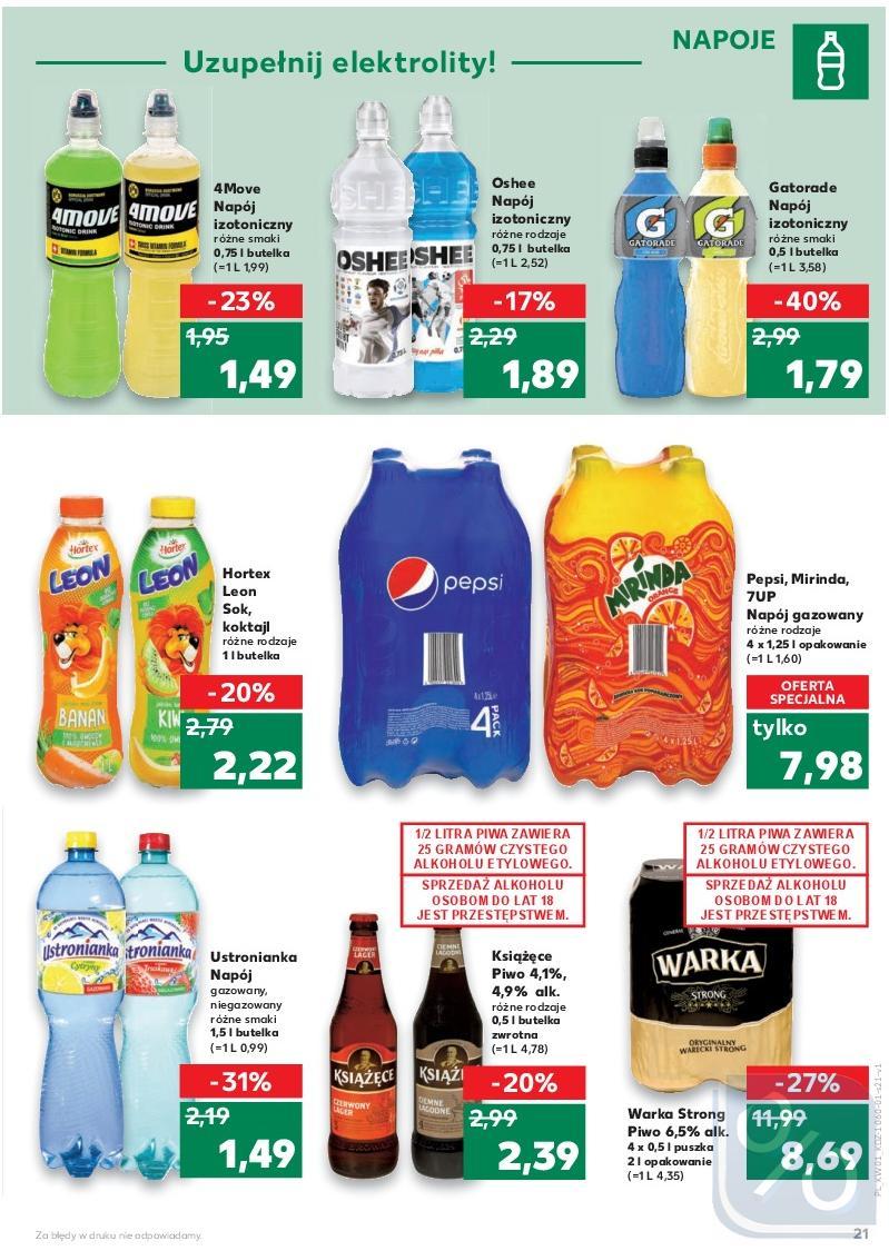 Gazetka promocyjna Kaufland do 10/01/2018 str.21