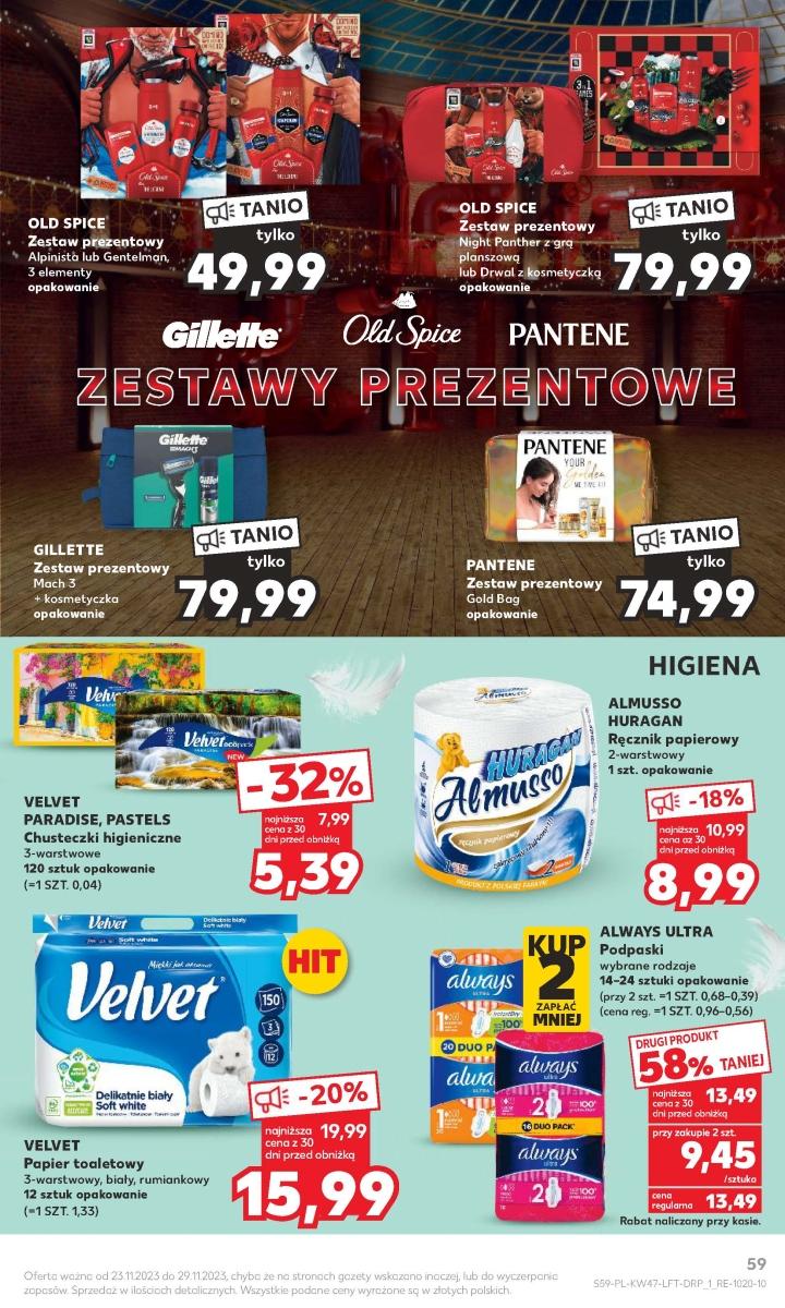 Gazetka promocyjna Kaufland do 29/11/2023 str.59