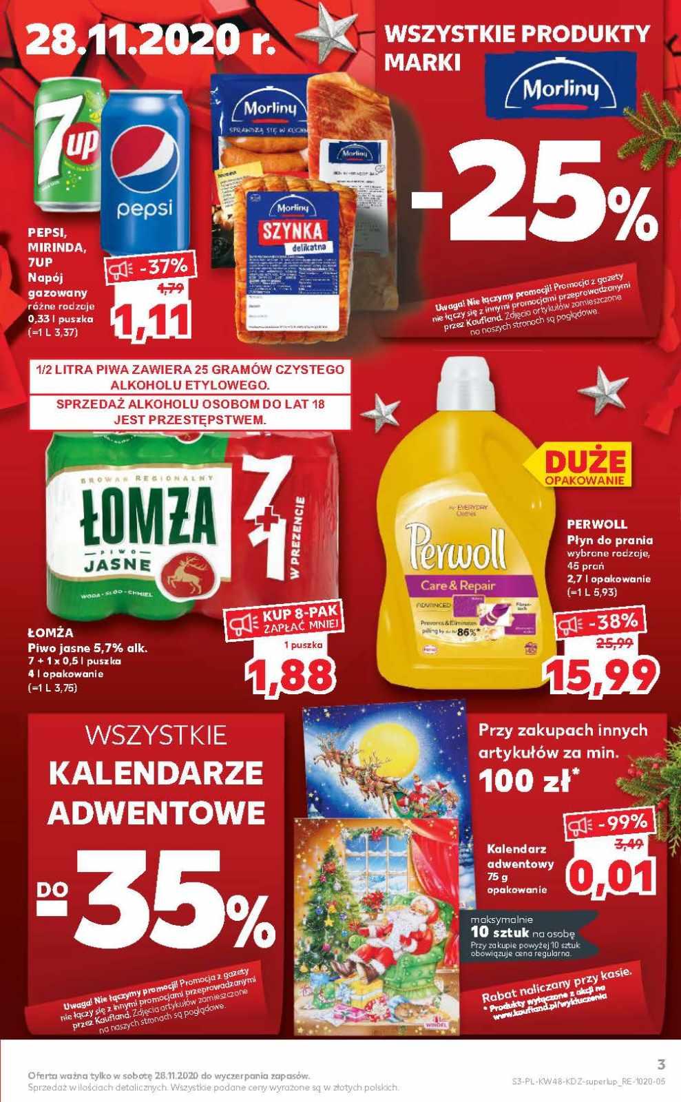 Gazetka promocyjna Kaufland do 02/12/2020 str.3