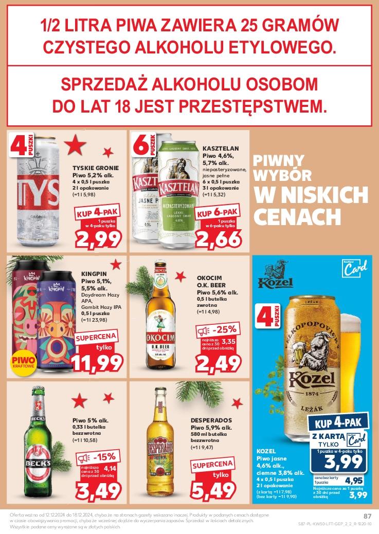 Gazetka promocyjna Kaufland do 18/12/2024 str.87