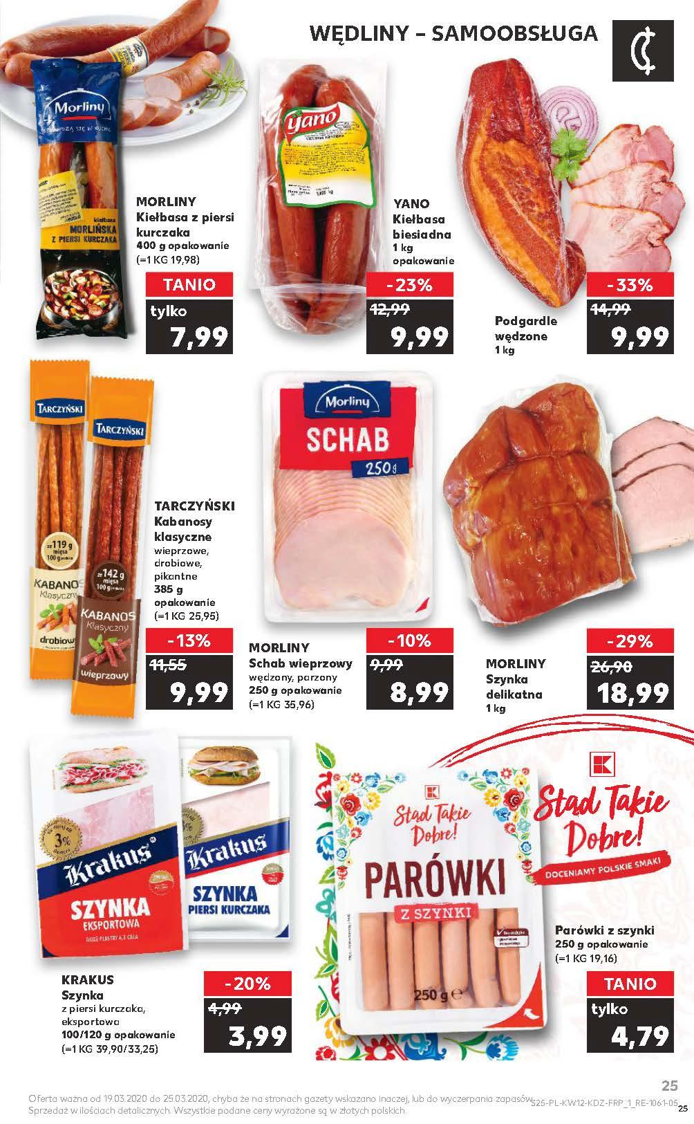 Gazetka promocyjna Kaufland do 25/03/2020 str.25