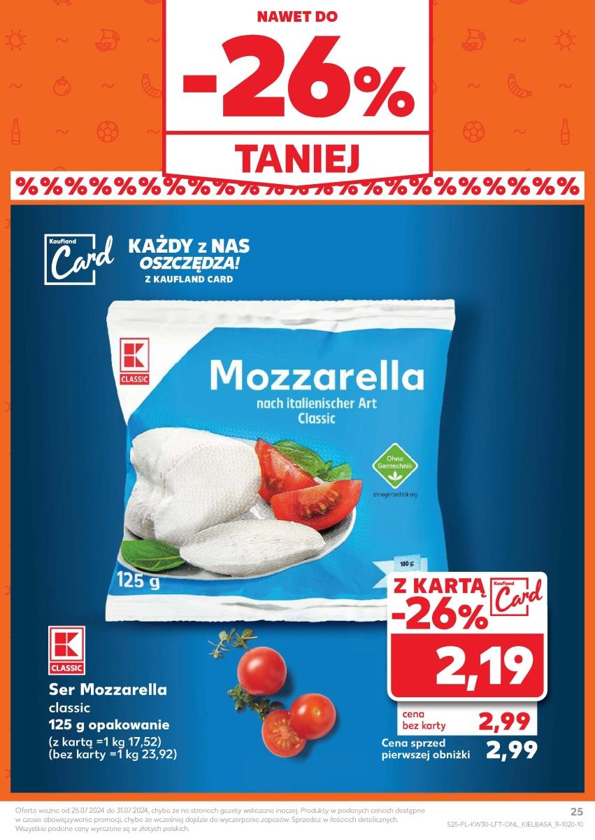 Gazetka promocyjna Kaufland do 31/07/2024 str.25