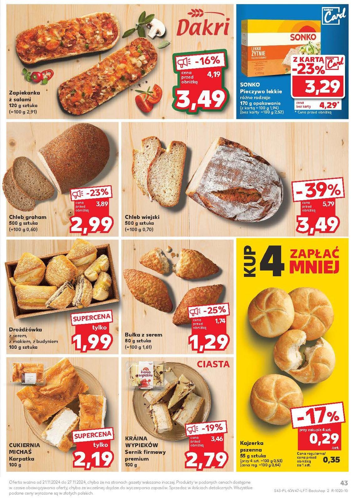 Gazetka promocyjna Kaufland do 27/11/2024 str.43