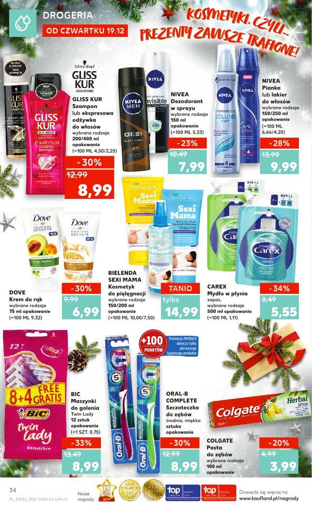 Gazetka promocyjna Kaufland do 24/12/2019 str.34