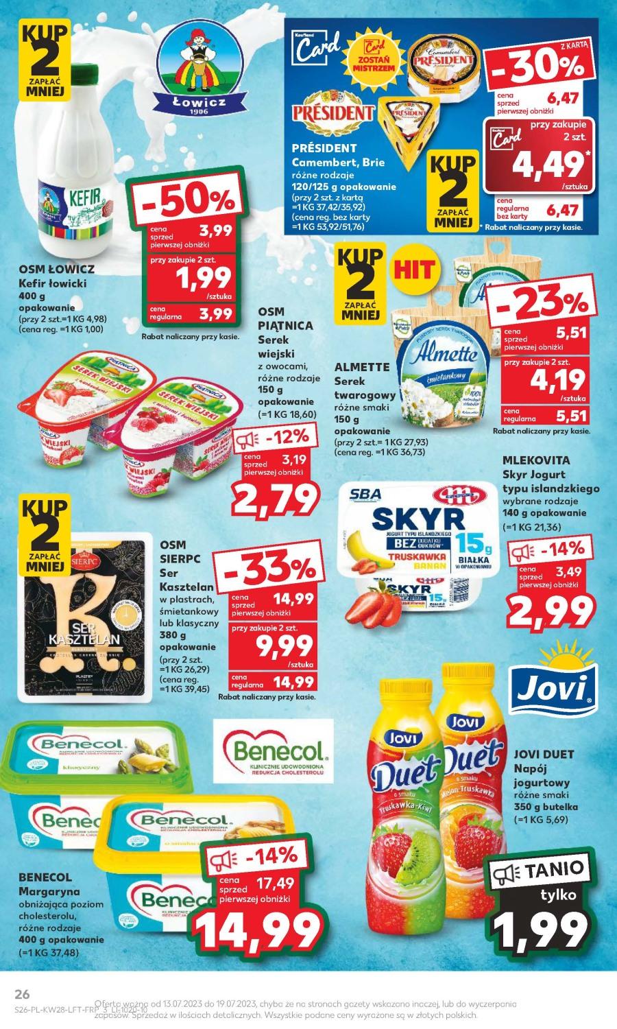 Gazetka promocyjna Kaufland do 19/07/2023 str.26