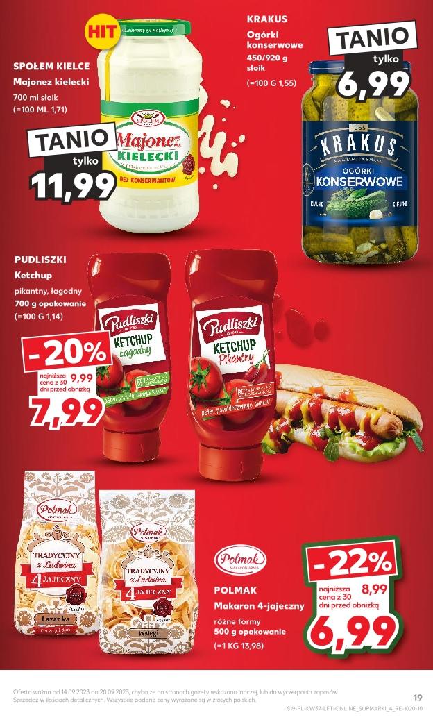 Gazetka promocyjna Kaufland do 20/09/2023 str.19