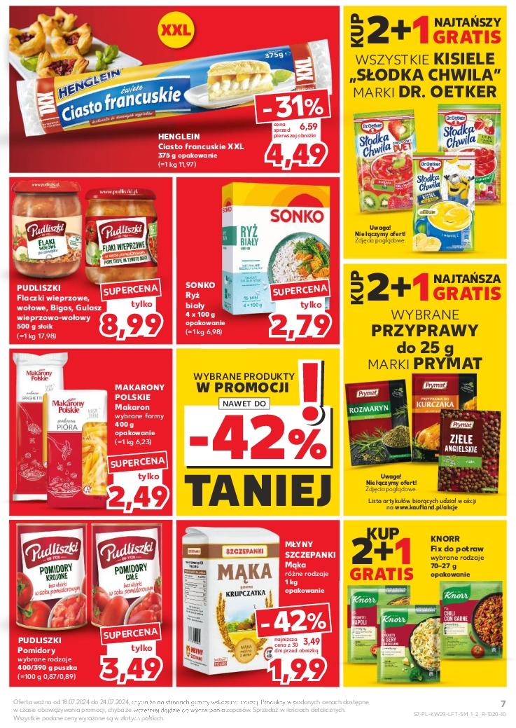 Gazetka promocyjna Kaufland do 24/07/2024 str.7