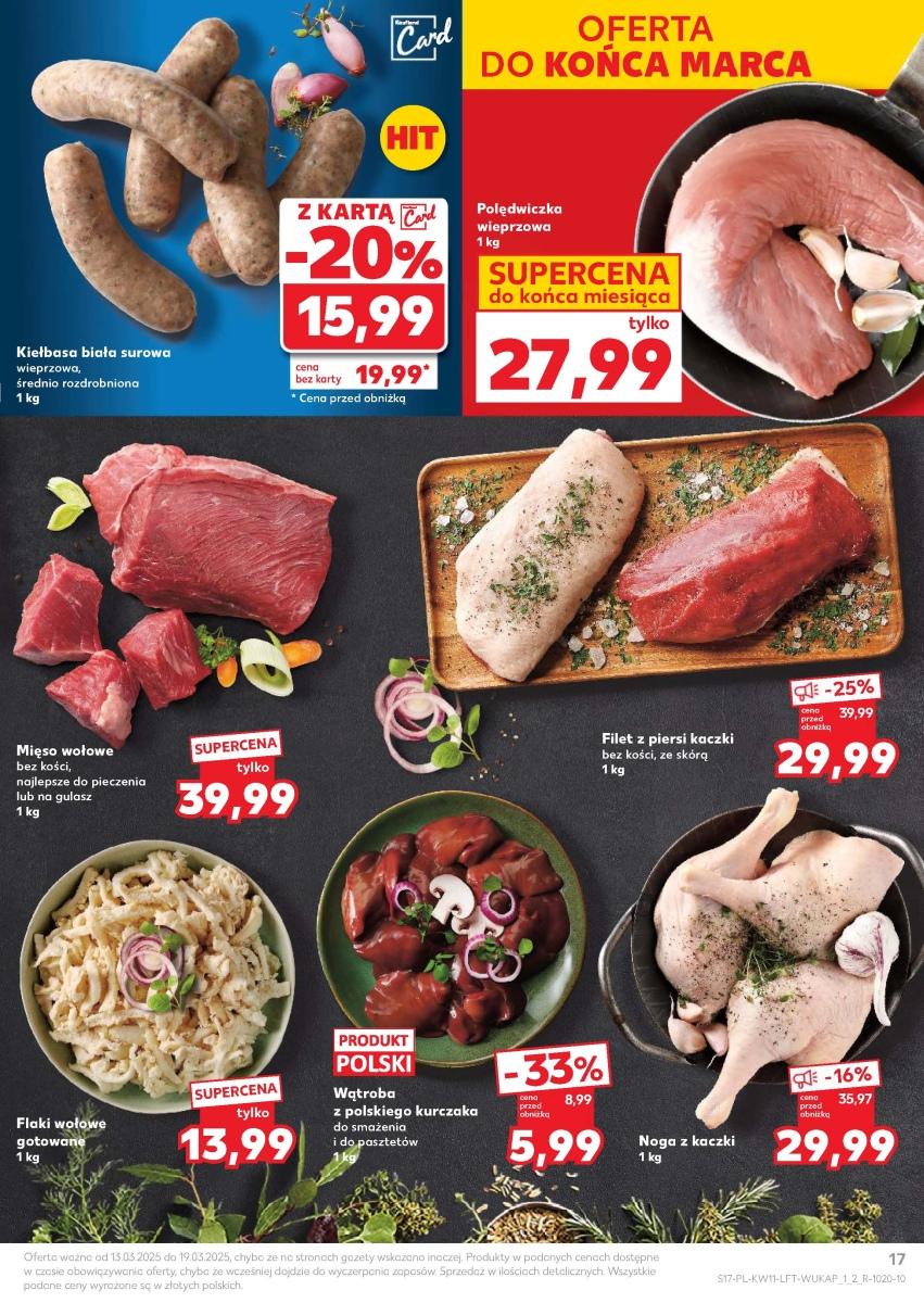 Gazetka promocyjna Kaufland do 19/03/2025 str.17