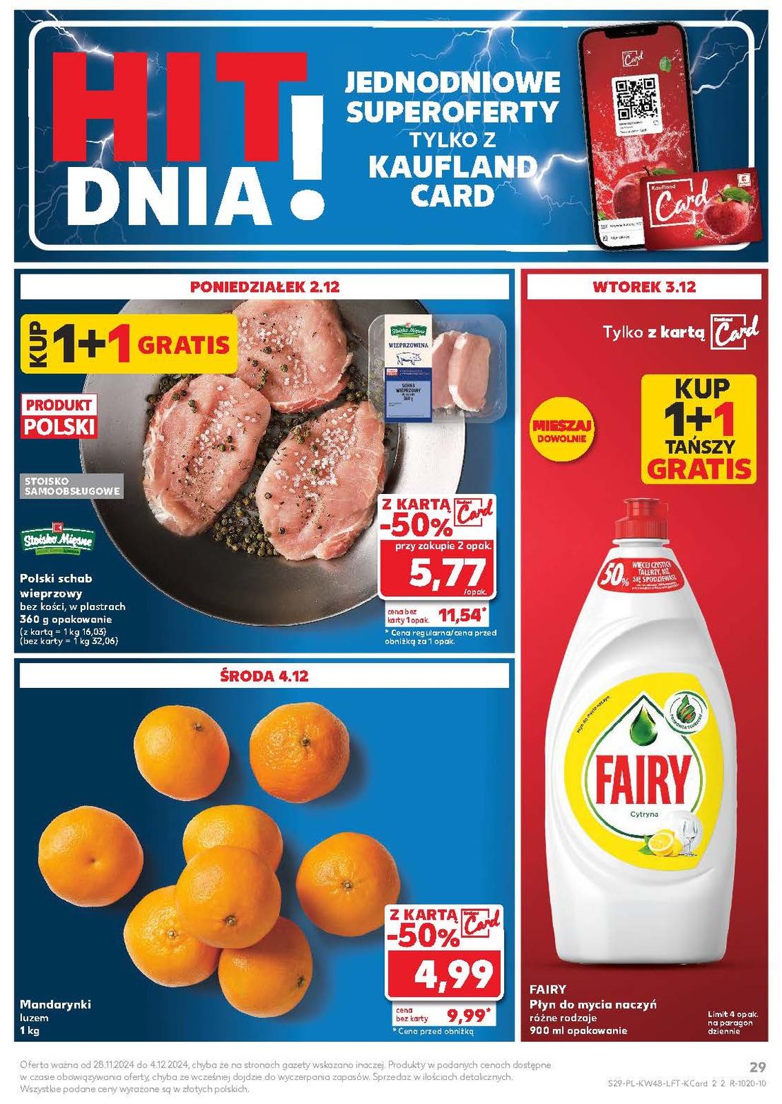 Gazetka promocyjna Kaufland do 04/12/2024 str.29