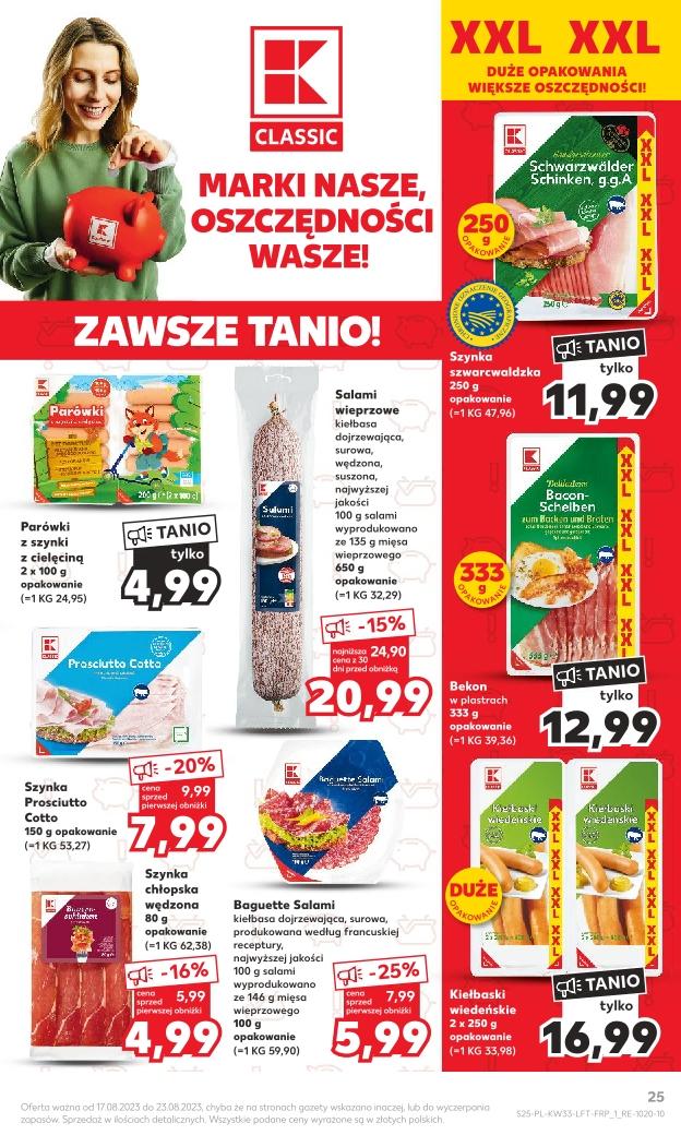 Gazetka promocyjna Kaufland do 23/08/2023 str.25