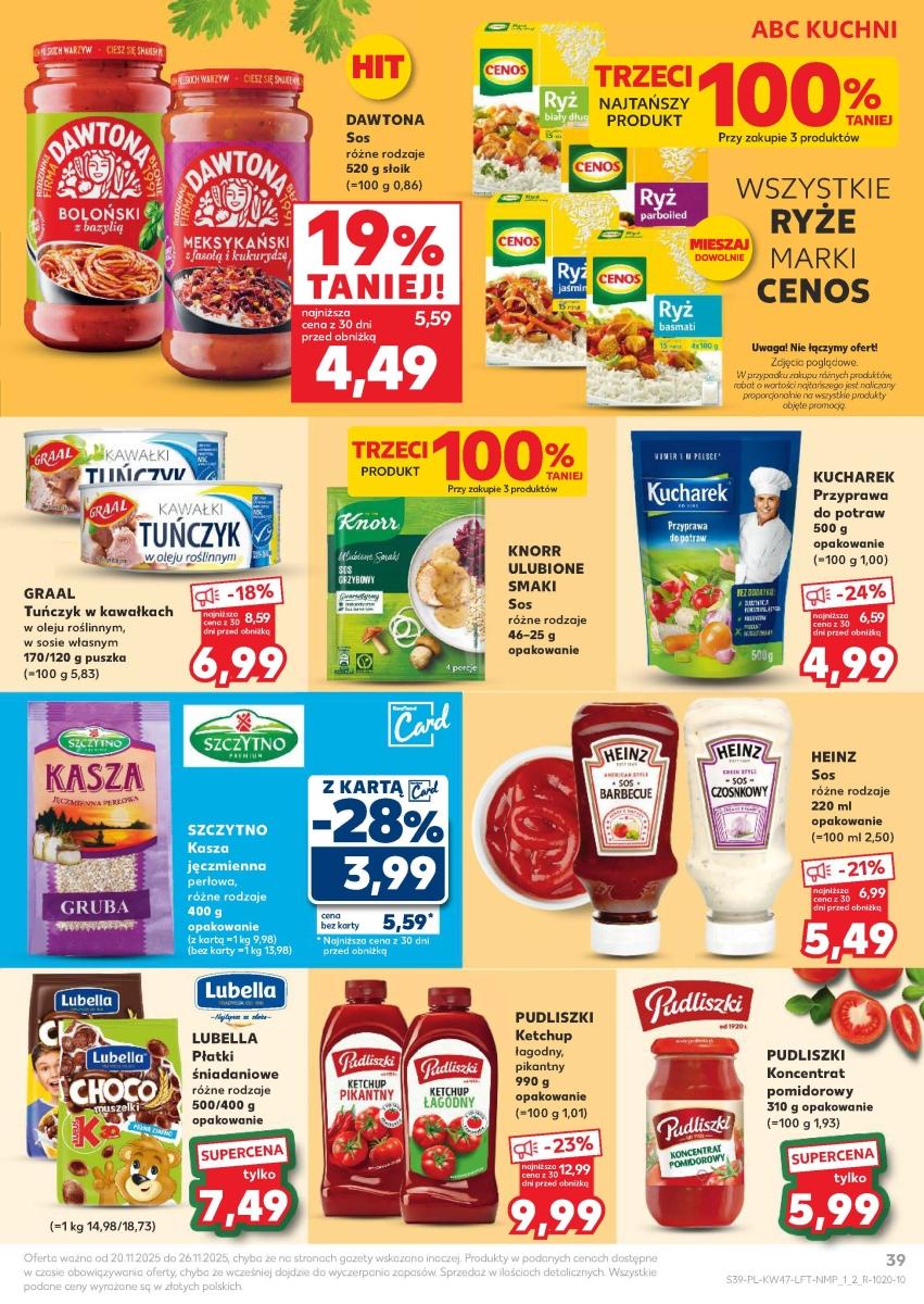 Gazetka promocyjna Kaufland do 26/11/2025 str.39