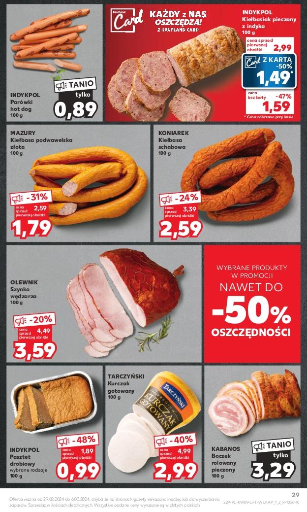 Gazetka promocyjna Kaufland do 06/03/2024 str.29