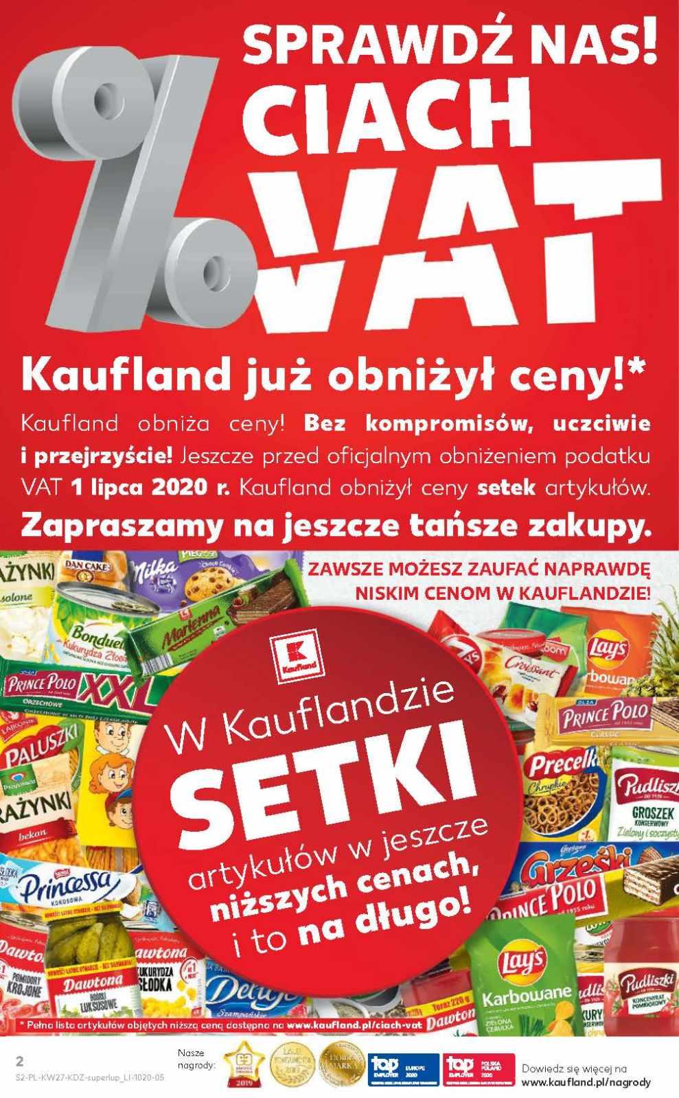 Gazetka promocyjna Kaufland do 08/07/2020 str.2