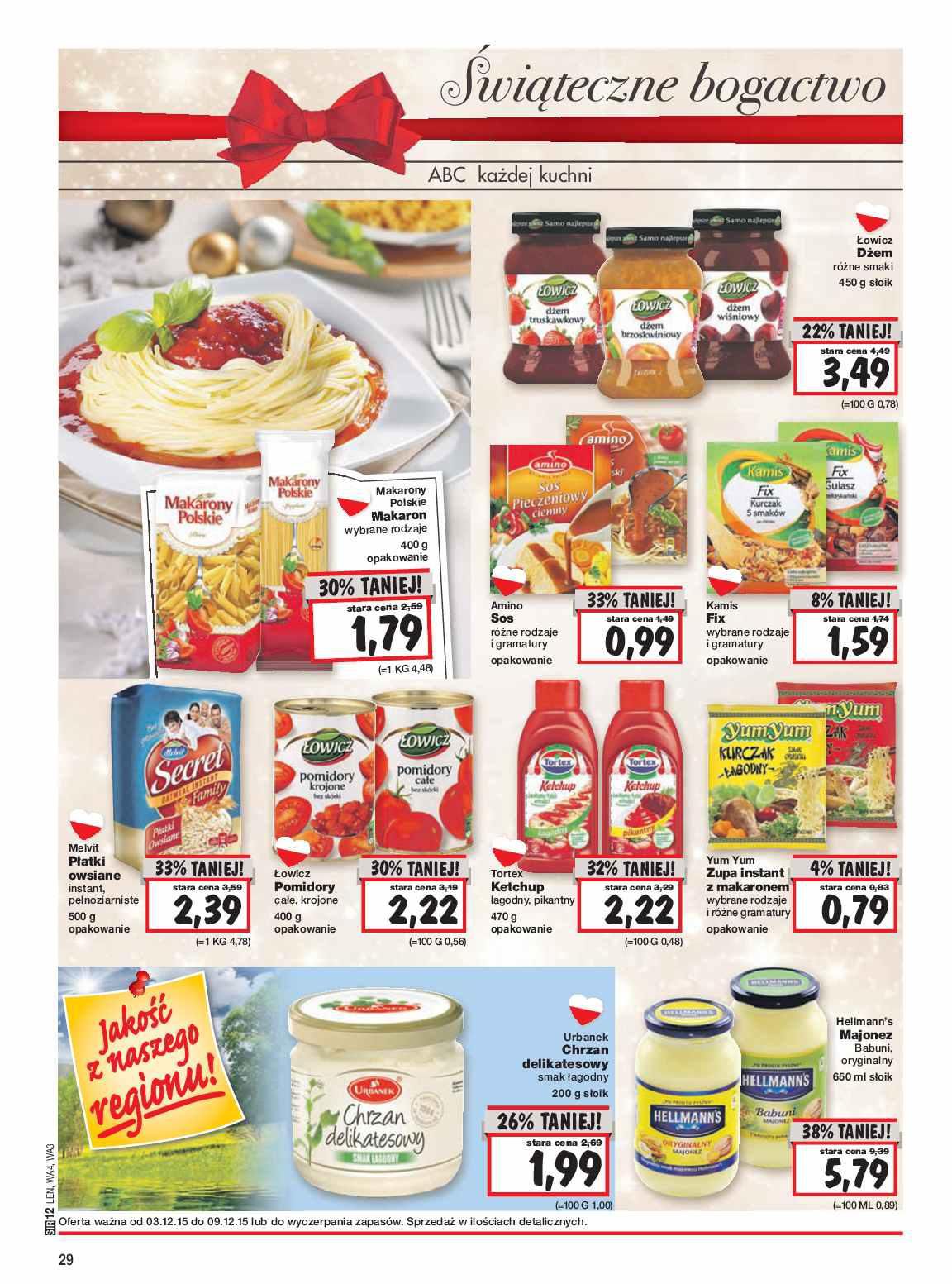 Gazetka promocyjna Kaufland do 09/12/2015 str.12